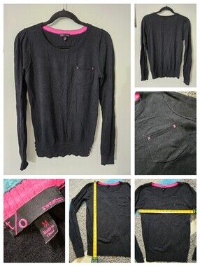 t/o Sweaters Lightweight Y2k Sweater, Junior's M